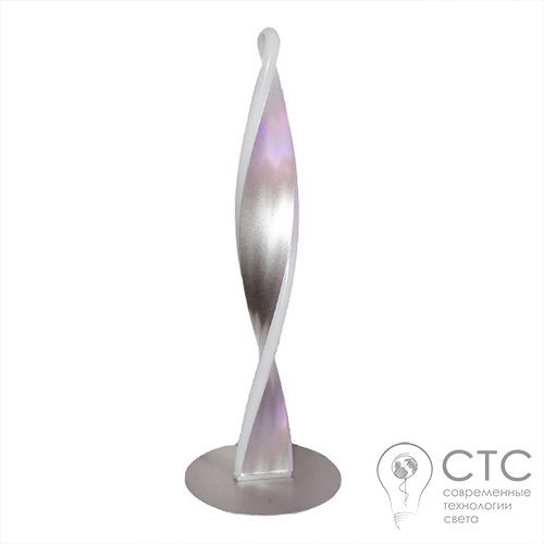 Торшер LED Powerlux PW22024 Art-Spiral 10W 3000K SV - фото 1
