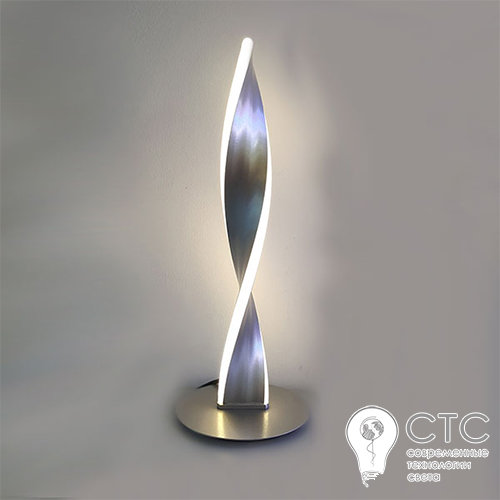 Торшер LED Powerlux PW22024 Art-Spiral 10W 3000K SV - фото 2
