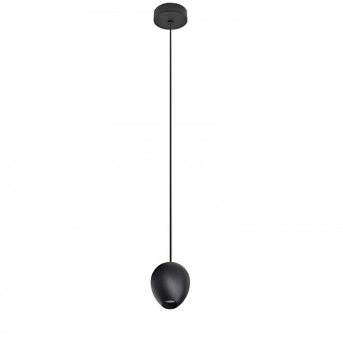 Подвесной светильник Azzardo AZ3095 Ovum 1 pendant (black) - фото 1