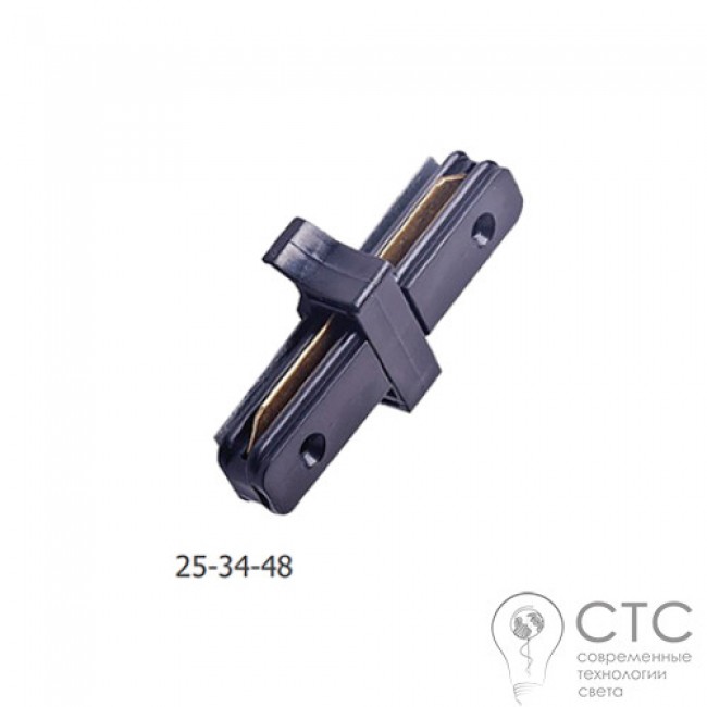 Коннектор прямой Velmax V-IC черный