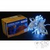 Гирлянда внешняя Delux String 100 LED белый/белый 10м (2х5м)