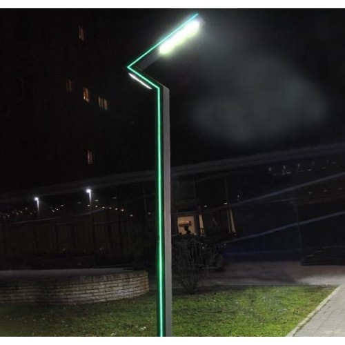 Світлодіодна паркова опора PWL 20W/30W 6500K IP65-GREENPARK-001C2 - фото 3
