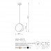 Підвісний світильник Nowodvorski 9033 Wheel Black