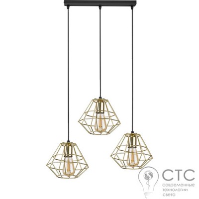 Подвесной светильник TK Lighting 4111 Diamond Gold