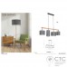 Підвісний світильник TK Lighting 4458 Deva Graphite