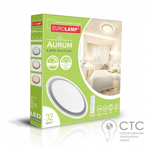 Світлодіодний світильник EUROLAMP SL Aurum 32W 3000-6500K - фото 3