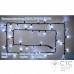 Гирлянда внешняя Delux String 100 LED белый/черный 10м (2х5м)