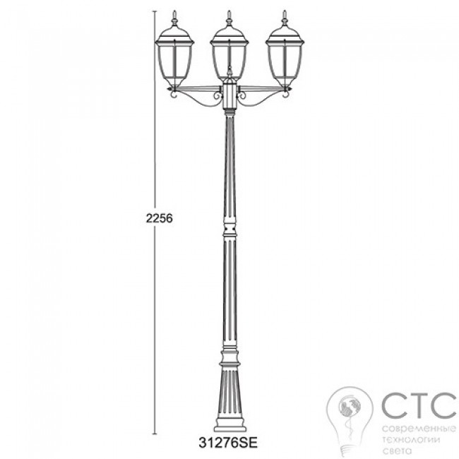 Светильник Lusterlicht QMT 31276SЕ Dallas II