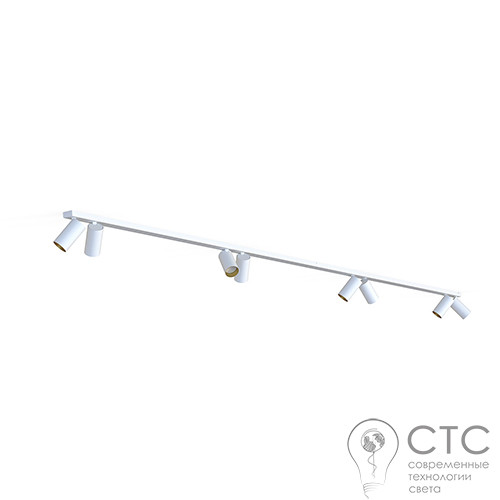 Спот Nowodvorski 7694 Mono VIII 2X150 White/Gold - фото 1
