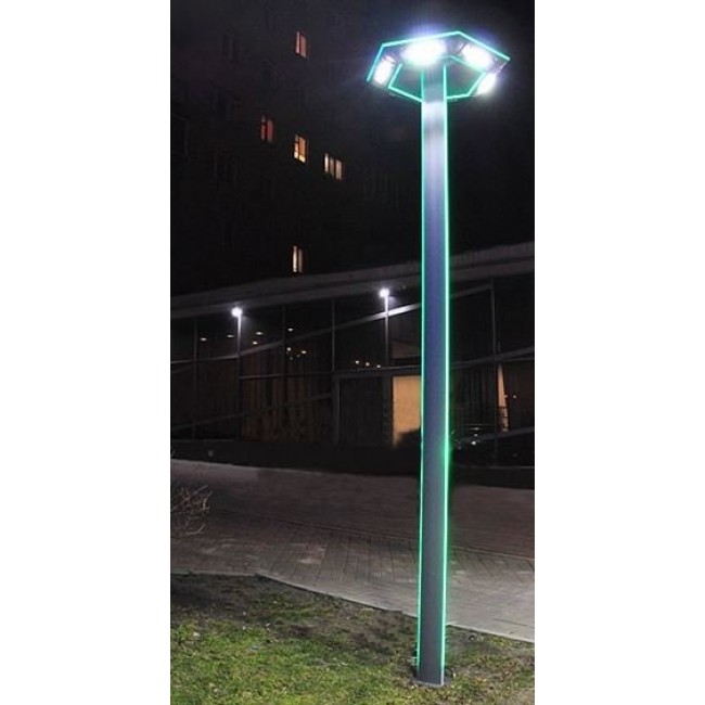 Светодиодная парковая опора PWL 30W 6500K IP65-GREENPARK-117D1