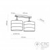 Люстра TK Lighting 3223 Tago White