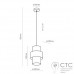 Підвісний світильник TK Lighting 4377 Calisto