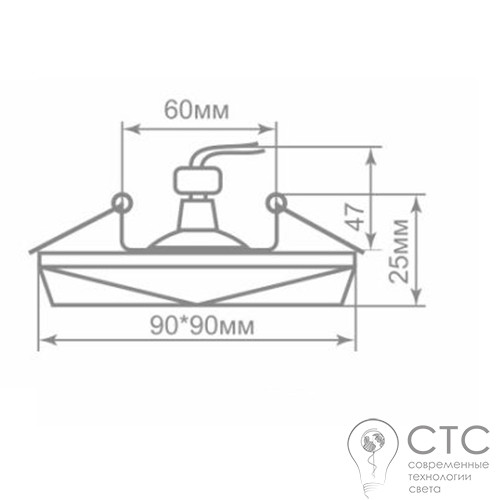 Светильник Feron CD8020 с LED подсветкой - фото 2