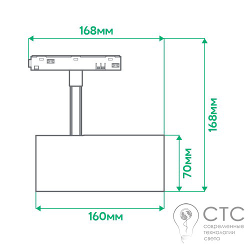 Магнитный трековый светильник Feron MGN303ARD 20W 4000К 35 град черный - фото 3