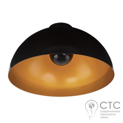 Потолочный светильник Nowodvorski 6934 Hemisphere Ceiling Black-Gold