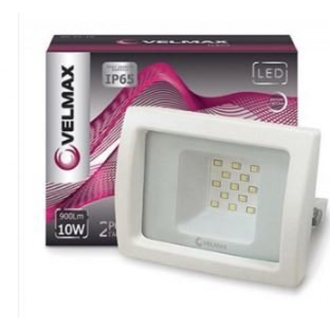 Прожектор светодиодный VELMAX  VF-106Wh 10W 6200K 