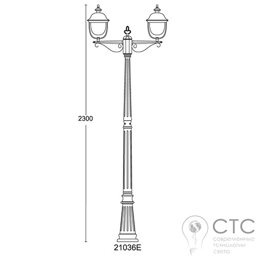 Светильник Lusterlicht QMT 21036Е Verona II - фото 2