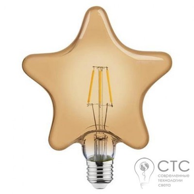 Светодиодная лампа Horoz 6W RUSTIC STAR -6 2200K