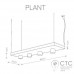 Подвесной светильник Nowodvorski 9382 Plant White