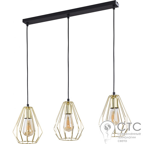 Подвесной светильник TK Lighting 2789 Brylant Gold - фото 1