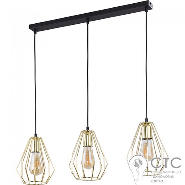 Подвесной светильник TK Lighting 2789 Brylant Gold