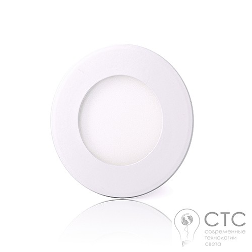 Светодиодный светильник 3W LED-R-90-3 4200K - фото 1
