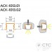 Профиль для светодиодной ленты АСК -1013.01 / АS 1 метр