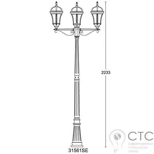 Светильник Lusterlicht QMT 31561SE Real I  - фото 2
