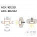 Профиль для светодиодной ленты ACK-1012.02 / AS 2 метра