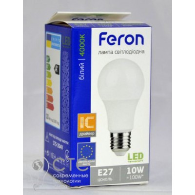 Світлодіодна лампа Feron LB-701 10W E27 4000K
