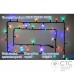 Гирлянда внешняя Delux String 100 LED мульти/черный 10м (2х5м)