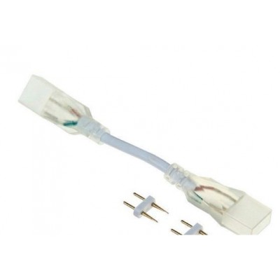 Конектор провід + 2 затискачі для неону PL-Connector-2jack-NEON-816