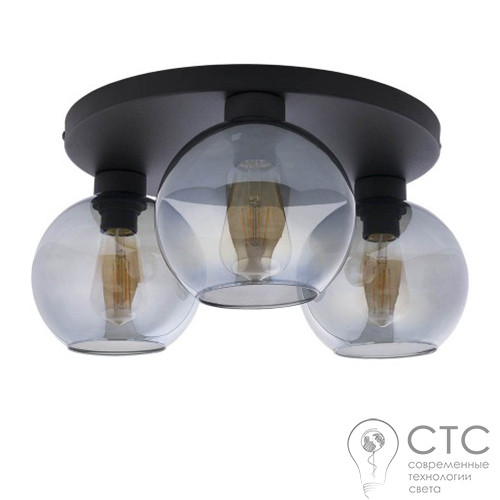 Потолочный светильник TK Lighting 2776 Cubus Graphite - фото 1