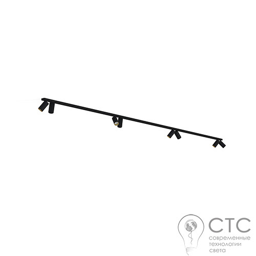Спот Nowodvorski 7701 Mono VIII 2X200 Black/Gold - фото 1