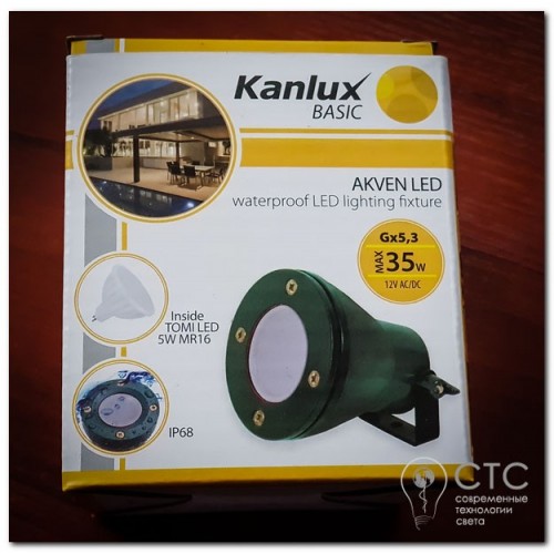 Водонепроницаемый светильник Kanlux AKVEN LED (25720) - фото 2