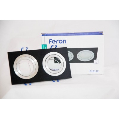 Вбудований світильник Feron DL6122 чорний