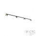 Спот Nowodvorski 7756 Mono VIII 2X200 Solid Brass