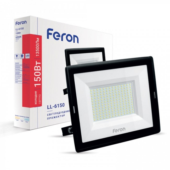 Світлодіодний прожектор Feron LL-6150 150W 6500K