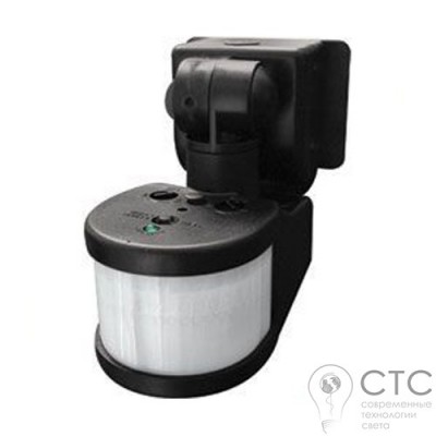 Датчик движения Feron LX48A/SEN10 черный