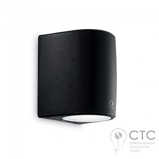 Настенный светильник Ideal Lux Keope AP1 Nero Big (154824) 