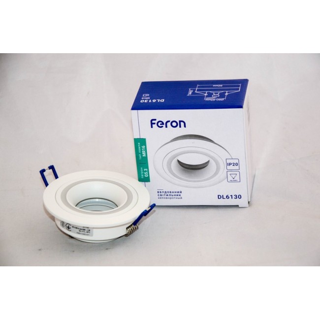 Встраиваемый светильник Feron DL6130 белый
