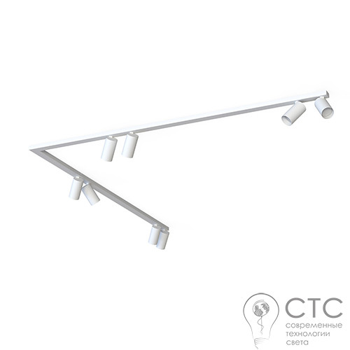Спот Nowodvorski 7751 Mono Corner VIII 2X150 White - фото 1