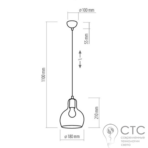 Подвесной светильник TK Lighting 588 Mango - фото 2