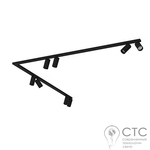 Спот Nowodvorski 7721 Mono Corner VIII 2X150 Black - фото 1