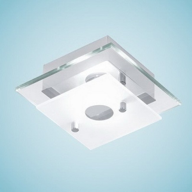 Светильник встроенный в потолок 1* 40W G9  хром прозрачный