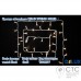 Гирлянда внешняя Delux String 100 LED теплый белый/белый 10м (2х5м)