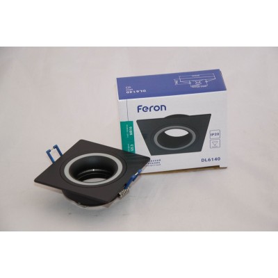 Встраиваемый светильник Feron DL6140 черный