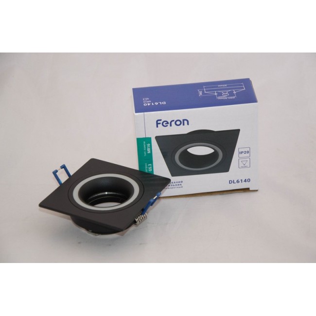 Встраиваемый светильник Feron DL6140 черный