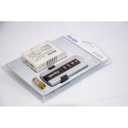 Дистанційний вимикач Feron TM75 2 channel 1000W 30M - фото 1