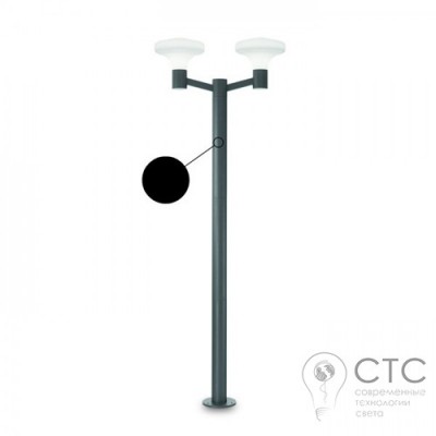 Ліхтарний стовп Ideal Lux Sound PT2 Nero (146881)